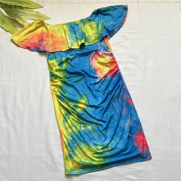 ⭐️COOLMEE Women's Maternity Off Shoulder Casual Dress⭐️ - Picture 5 of 10